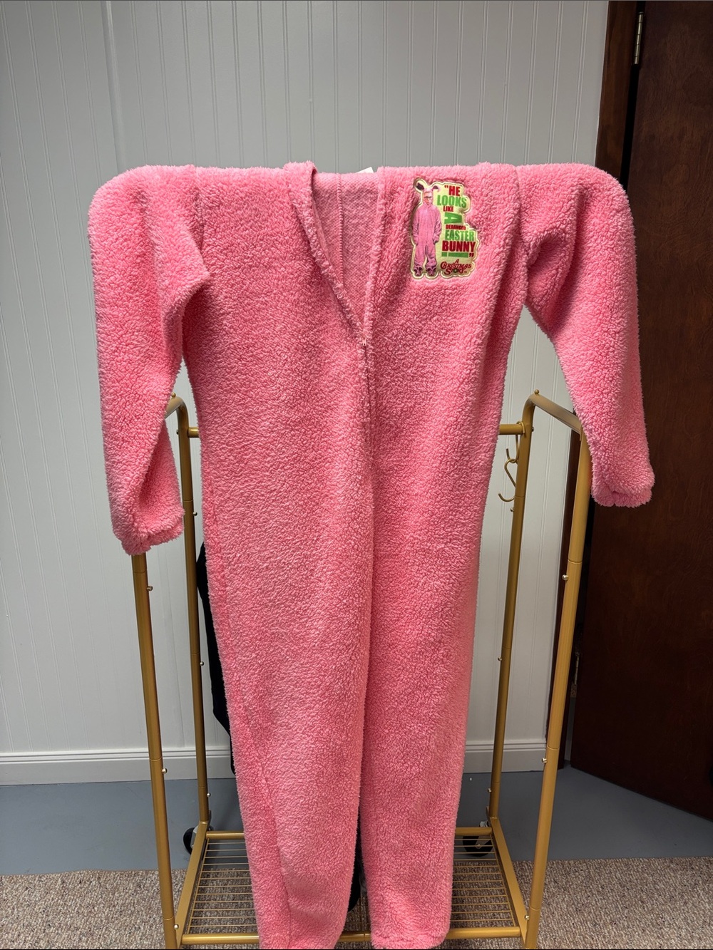 Kohl's Pink Fuzzy Multi-Color Onesie